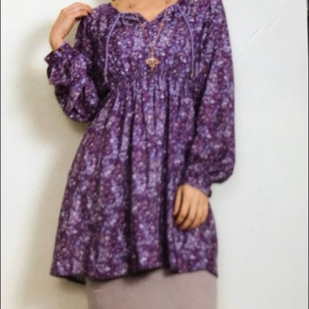 Simply Noelle Purple Paisley Ozarkland Dress